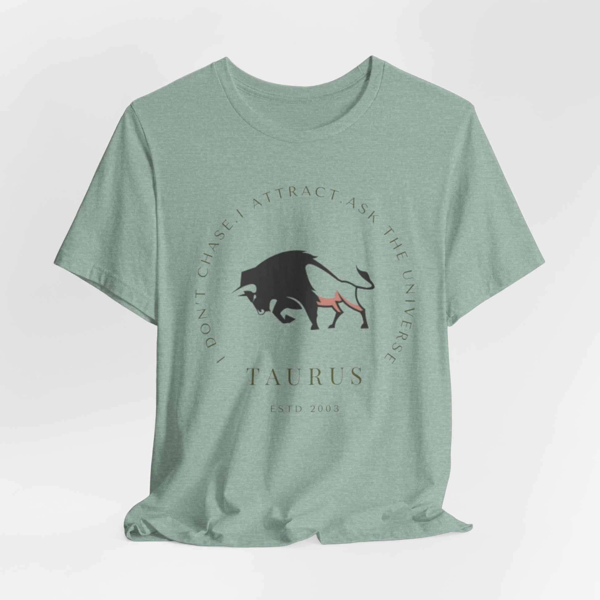 I don’t chase, I attract tee,Taurus Astrology graphic Tee, Astrology Shirt, Horoscope Gift, Zodiac Apparel, Taurus Birthday Gift, Casual Style