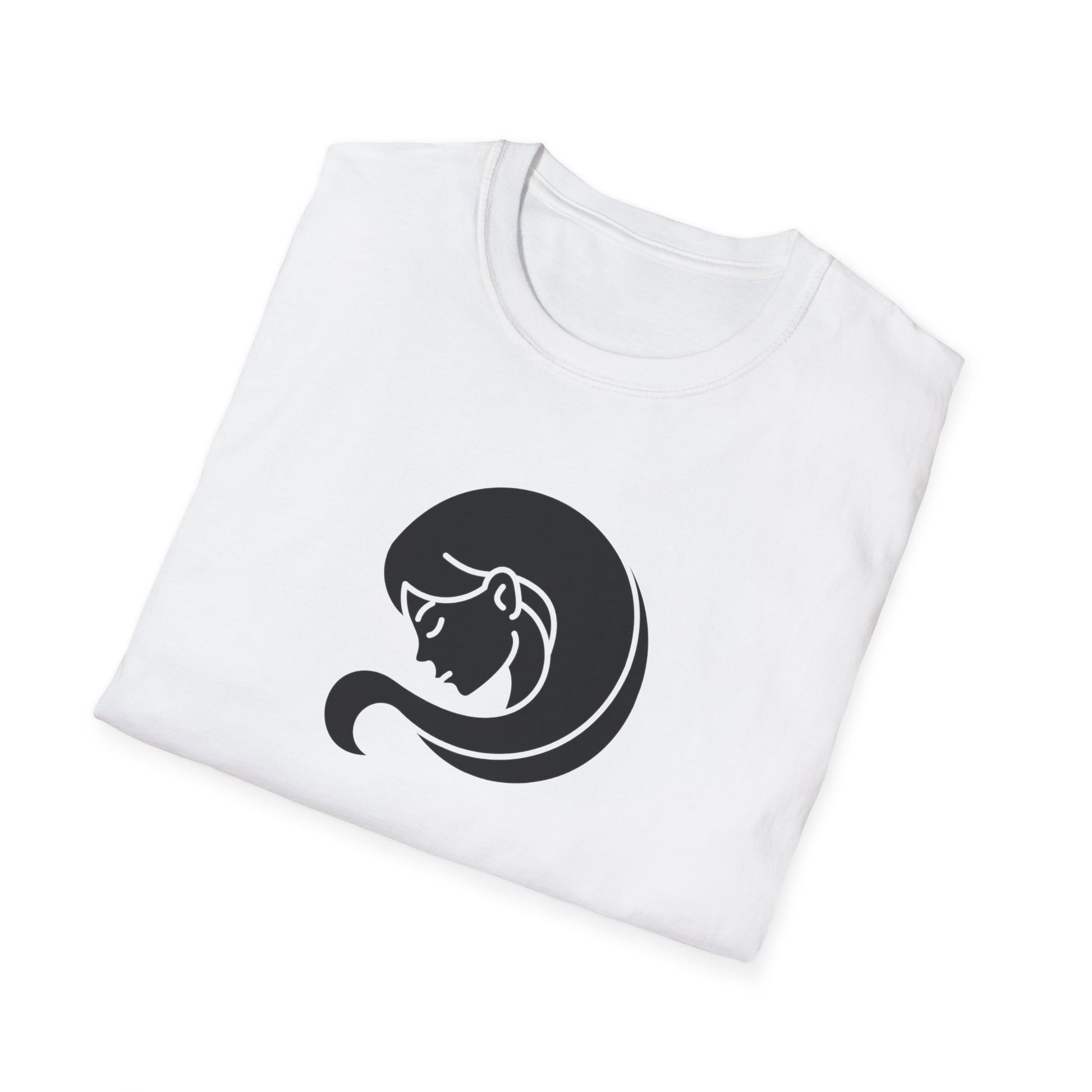 Stylish Softstyle Tee with Aquarius Design, Graphic T-Shirt, Casual Wear, Gift for Animal Lovers, Birthday Apparel
