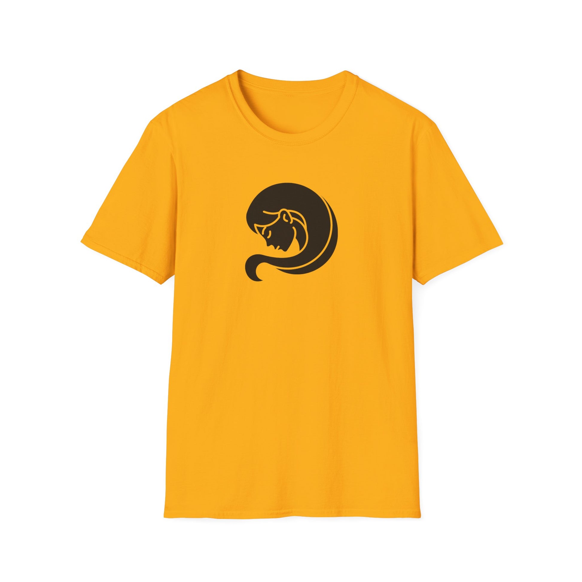 Stylish Softstyle Tee with Aquarius Design, Graphic T-Shirt, Casual Wear, Gift for Animal Lovers, Birthday Apparel