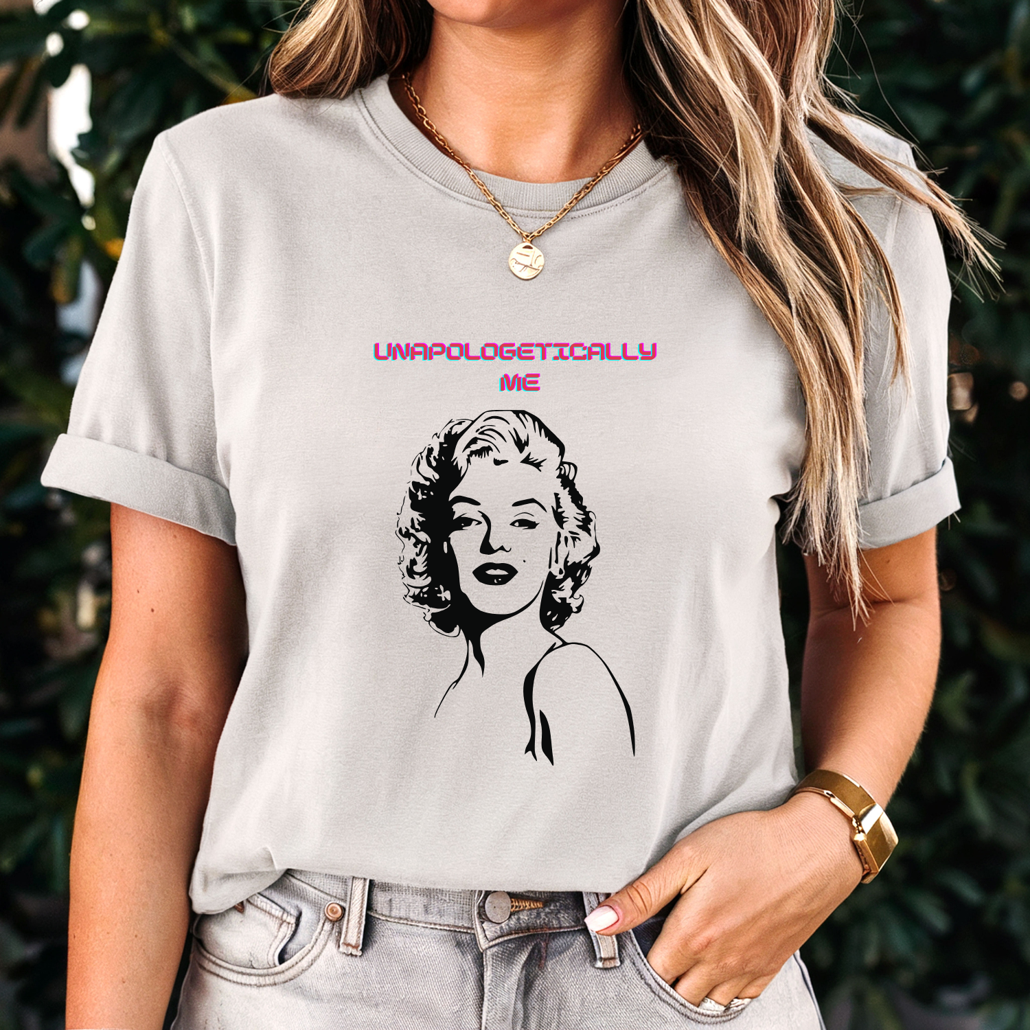 Marilyn Monroe Inspirational Quote Tee, Fun Graphic Tee, Retro Style Top, Gift for Movie Lovers, Casual Everyday Wear, Trendy Unisex Shirt