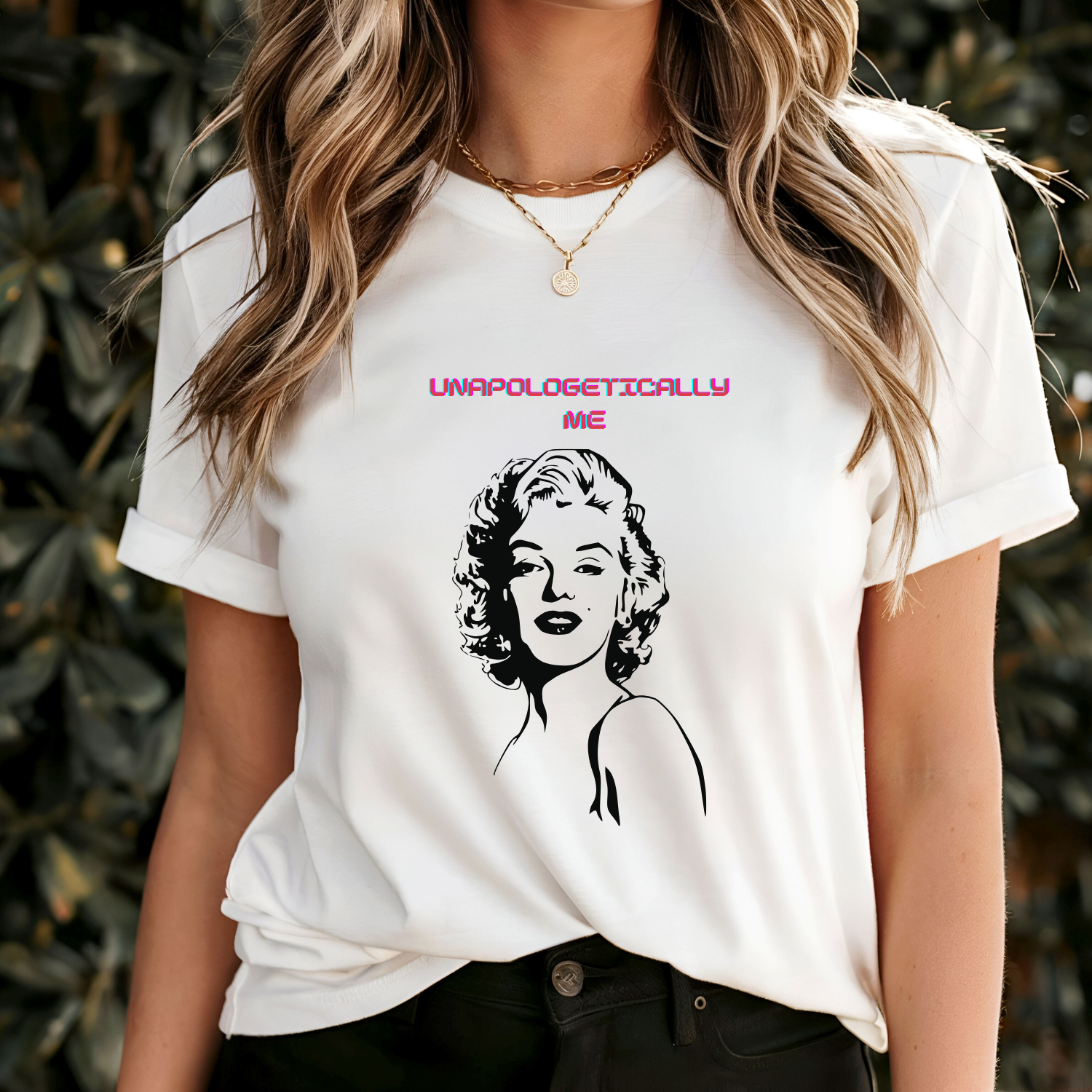 Marilyn Monroe Inspirational Quote Tee, Fun Graphic Tee, Retro Style Top, Gift for Movie Lovers, Casual Everyday Wear, Trendy Unisex Shirt