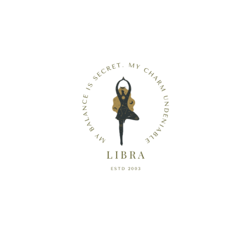 Libra balance zodiac tee