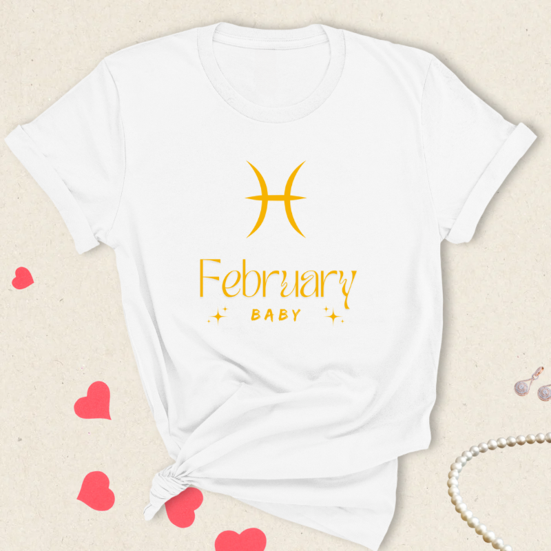 March Baby tee, Astrology Gift, Zodiac Sign Apparel, Birthday Shirt