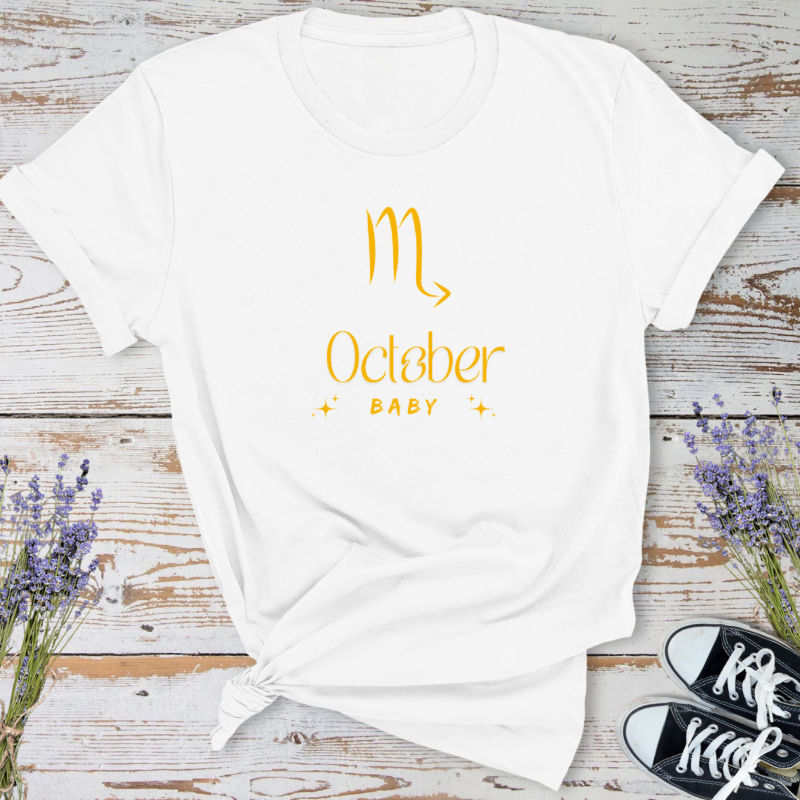 March Baby tee, Astrology Gift, Zodiac Sign Apparel, Birthday Shirt