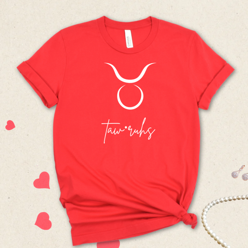 Stylish Taurus Zodiac Tee, Astrology Shirt, Unisex Graphic T-Shirt, Horoscope Gift, Birth Month Apparel, Casual Everyday Wear