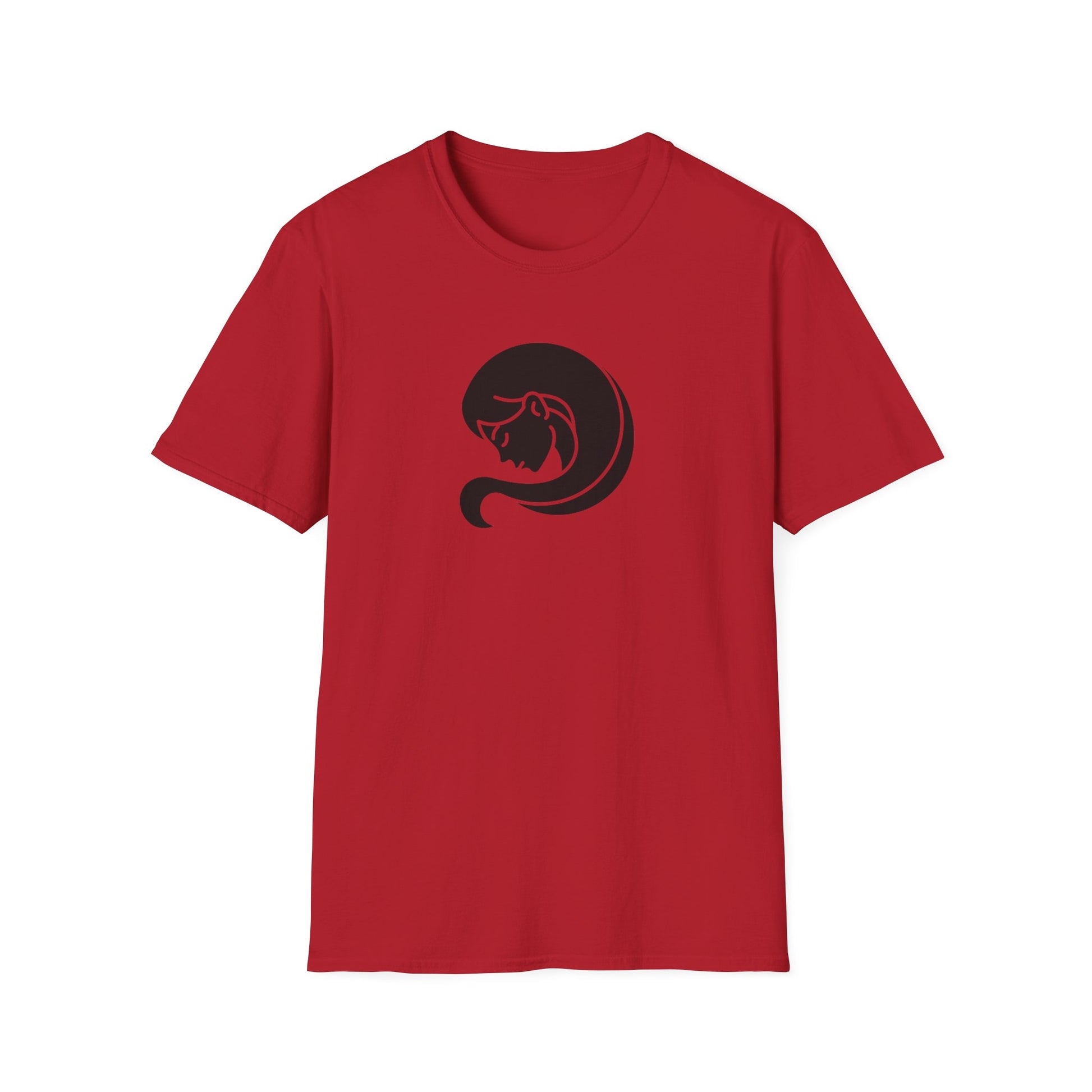 Stylish Softstyle Tee with Aquarius Design, Graphic T-Shirt, Casual Wear, Gift for Animal Lovers, Birthday Apparel